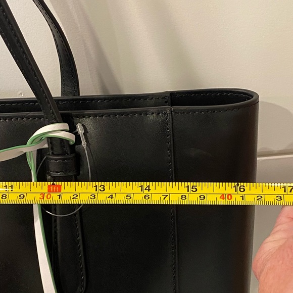 KATE ♠️ SPADE Lali tote in black with adorable tie on🍉🍉 - Picture 5 of 13